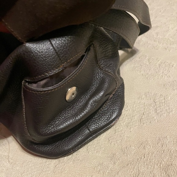 Furla black/brown leather shoulder bag - Picture 5 of 5